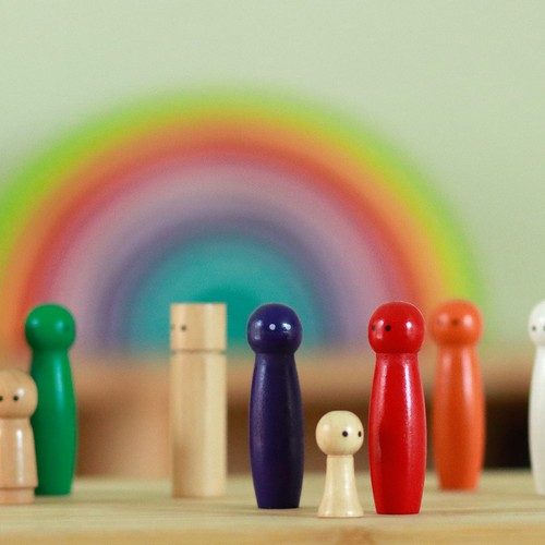 Das Bild zeigt Tierfiguren als Symbole für innere Anteile der Persönlichkeit
